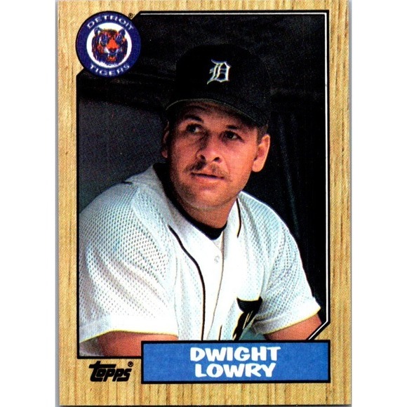 1987 Topps #483 Dwight Lowry